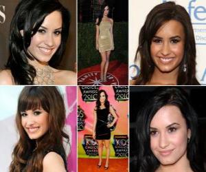 пазл Demi Lovato является актриса и певец американской рок. Известная своей роли Митчи Торрес в кино канала Дисней первоначально, Camp Rock